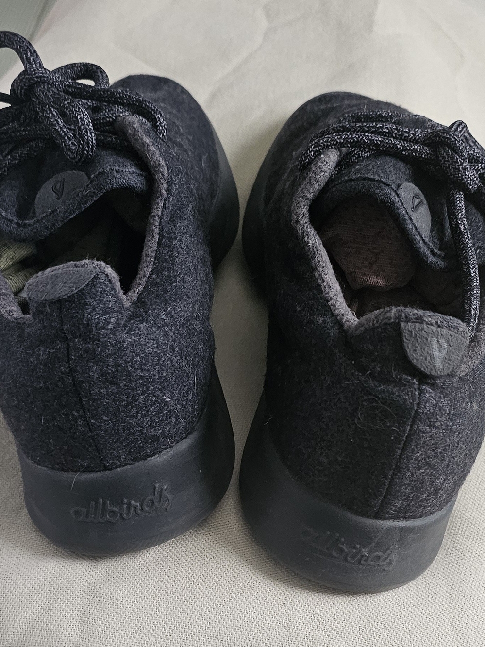 allbirds Men Black Wool Sneakers